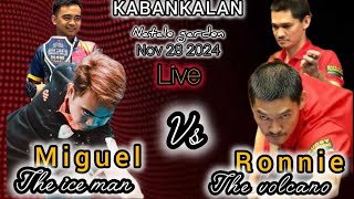 MIGUEL the Iceman vs RONIE  volcano  28102024 [upl. by Neelhsa418]