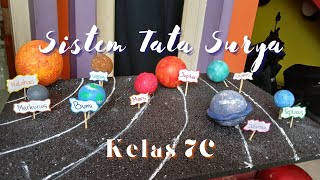 SISTEM TATA SURYA  KELAS 7C [upl. by Jariah]