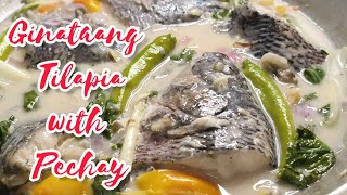 Ginataang Tilapia With Pechay  Tilapia Recipe  Lutong Pinoy [upl. by Sven]