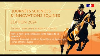 Filets à foin  quels impacts sur la façon de se nourrir   Stérenn Tomozyk [upl. by Awram]