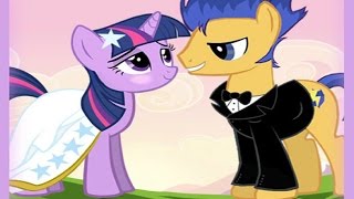 TWILIGHT SPARKLE AND FLASH KISSING My Little Pony Twilight and Flash Wedding Video Game For Kids [upl. by Benjamen]