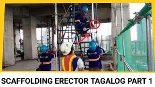 Scaffolding safety tagalog part 1 [upl. by Inajar]