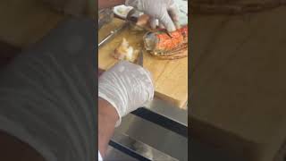 The best cooked lobster 🦞 food cooking lobster short [upl. by Olympie]