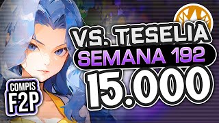 🏆 F2P  ELITE 15K de Campeones TESELIA Semana 192 🏆 POKEMON MASTERS EX [upl. by Weidman]