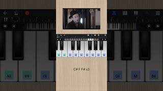 Love Is Gone Slander  Piano Tutorial shorts trending [upl. by Hamel]