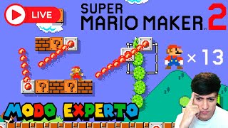 Modo Experto Top 205 Mundial Super Mario Maker 2 [upl. by Kolnick]