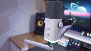 FiFine AmpliGame AM8 USBXLR Mic Detailed Review Pros Cons amp Comparison [upl. by Lucila]