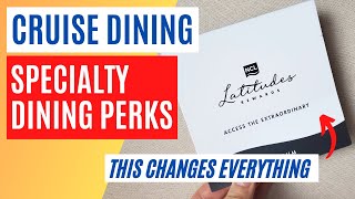 This Specialty Dining Perk Just Got BETTER on Norwegian Cruise Line [upl. by Leoj871]