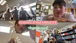 SCHOOL DAY IN MY LIFE   Vlogmas Day 4 🎄📸 so many laughs my day and friends 🥳 phoebe banks [upl. by Nanete]