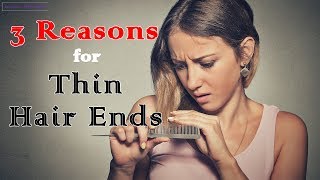 3 Real Reasons amp Best Tips  Advice for Thin Hair End Problem  Limitless Hair Expert [upl. by Grigson]