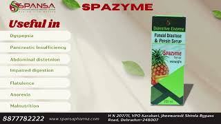 Spazyme Zyme Syrup [upl. by Annahsirhc]