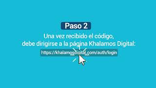 TUTORIAL ¿Cómo registrarme en la plataforma Khalamos Digital [upl. by Hedve]