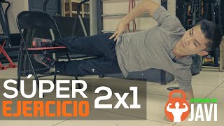 UN EJERCICIO para Fortalecer ABDOMINALES Y PIERNAS 2x1→ Hazlo así [upl. by Hugues230]