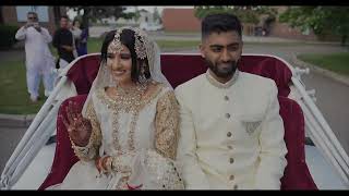 Pakistani Nikkah Cinematic Highlights  Toronto Canada [upl. by Celinka]