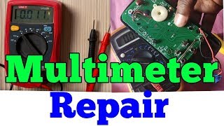 Multimeter Repair in Hindi  How To Repair Digital Multimeter [upl. by Eissac]