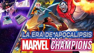 💥👊MARVEL CHAMPIONS  UNBOXING La ERA de APOCALIPSIS🤯 [upl. by Latouche]