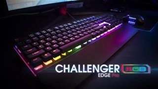 Игровая клавиатура Tt eSPORTS Challenger Edge Pro RGB [upl. by Bibeau]