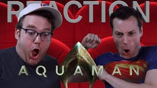 Aquaman  Official Trailer Reaction [upl. by Willock]