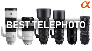 BEST SONY TELEPHOTO LENS  Sony VS Sigma VS Tamron [upl. by Fanchette]