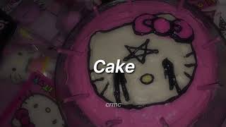 Cake  Melanie Martinez  nightcore  Letra  Lyrics ¿Versión tiktok [upl. by Zolnay]