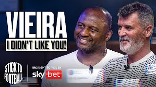 Vieira Rivalry with Keane Wenger amp Arsenal Career  Stick to Football EP 33 [upl. by Cassil465]