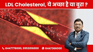 LDL Cholesterol ये अच्छा है या बुरा   Dr Bimal Chhajer  SAAOL [upl. by Nazler120]