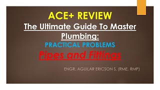 The Ultimate Guide to Master Plumbing Chapter 1 Pipes and Fittings [upl. by Donoho487]