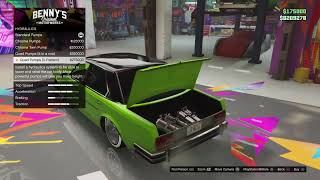 GTA5 Online Benefactor Glendale Bennys Customization [upl. by Fanchet]