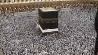 Inside Mecca view of Kaaba [upl. by Macnamara]