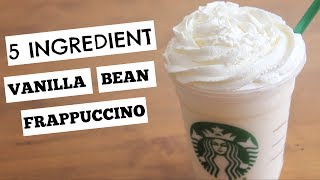 Vanilla Bean Frappuccino  SweetTreats [upl. by Marian]