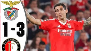 Benfica VS Feyenoord  1  3  Extended Highlights All Goals  Champions League [upl. by Uht687]