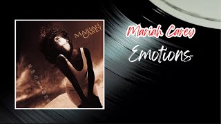 Emotions  Mariah Carey  Lyrics [upl. by Adnomar]