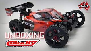 Unboxing Team Corally Radix 6 XP RTR Buggy [upl. by Udenihc669]