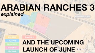 Arabian Ranches 3 Explained  and the launch of June by Emaar [upl. by Dugas]