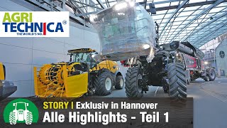 Inside Agritechnica 2023  Teil 1  Hinter den Kulissen der MegaShow  Highlights  Traktoren [upl. by Christianity]