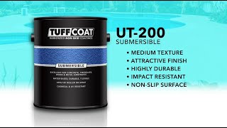 Tuff Coat™  UT200 Series Rubberized NonSkid Coatings [upl. by Hussar]