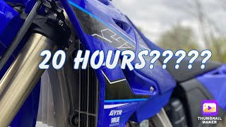 2021 Yz125x 20 hour review [upl. by Adnic]