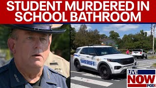 School shooting Student murdered in Maryland high school boys restroom  LiveNOW from FOX [upl. by Eveneg]