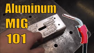 Aluminum MIG Settings Machine Setup and Graphine Liner Ep2 [upl. by Clo]