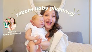 REBORN BABY GIVEAWAY  Sophia’s Reborns MyHeartIsInVermont [upl. by Schwab]