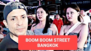 BOOM BOOM STREET BANGKOK THAILAND  KHAOSAN ROAD BANGKOK  INDIA TO THAILAND [upl. by Mainis814]