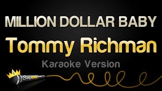 Tommy Richman  MILLION DOLLAR BABY Karaoke Version [upl. by Orsino891]