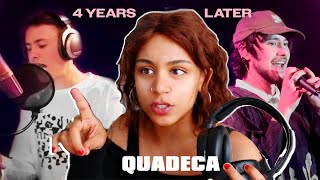 QUADECA 10 Styles Of Rapping Reaction [upl. by Friede]