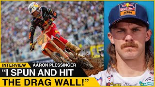 “I spun and hit the drag wall”  Aaron Plessinger on Charlotte [upl. by Nered369]