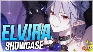 ELVIRA SHOWCASE with STANDARD BUILD SHE IS USEFUL BUT BORING  Epic Seven [upl. by Jumbala]