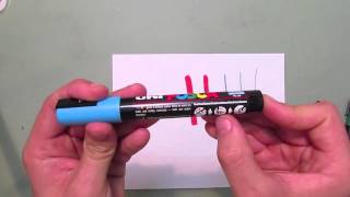 Getting Started with Posca Paint Pens  Part 1 [upl. by Arten]