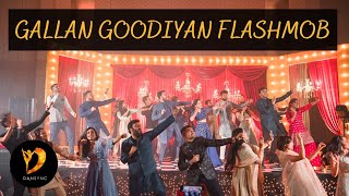 GALLAN GOODIYAN WEDDING FLASHMOB  SANGEET SURPRISE PERFORMANCE  DANSYNC [upl. by Nisa]