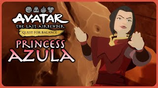 Princess Azula Boss Fight 2  Avatar The Last Airbender  Quest for Balance [upl. by Llenrahc51]