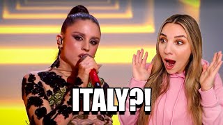 REACTING TO ANGELINA MANGO  LA NOIA Sanremo 2024  EUROVISION 2024 ITALY [upl. by Nanaek]