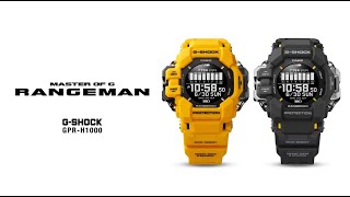 GSHOCK RANGEMAN GPRH1000 Development [upl. by Yatnuahc]